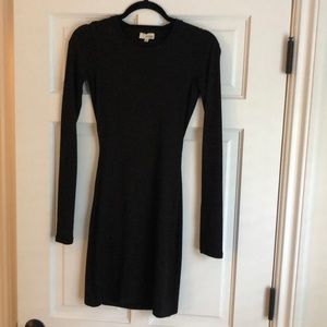 Wilfred Free Aritzia Long Sleeve Open-Back Dress